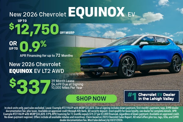 New 2026 Chevrolet Equinox EV