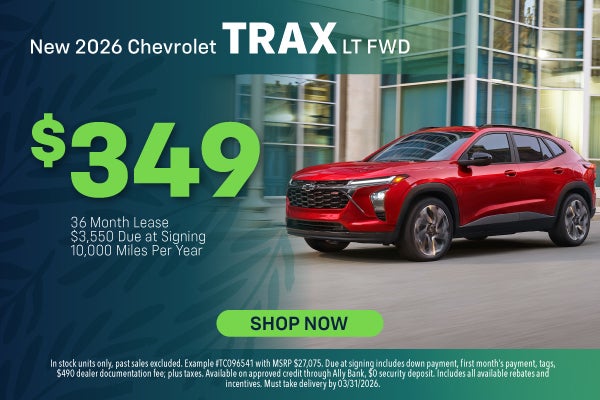 New 2026 Chevrolet Trax LT FWD