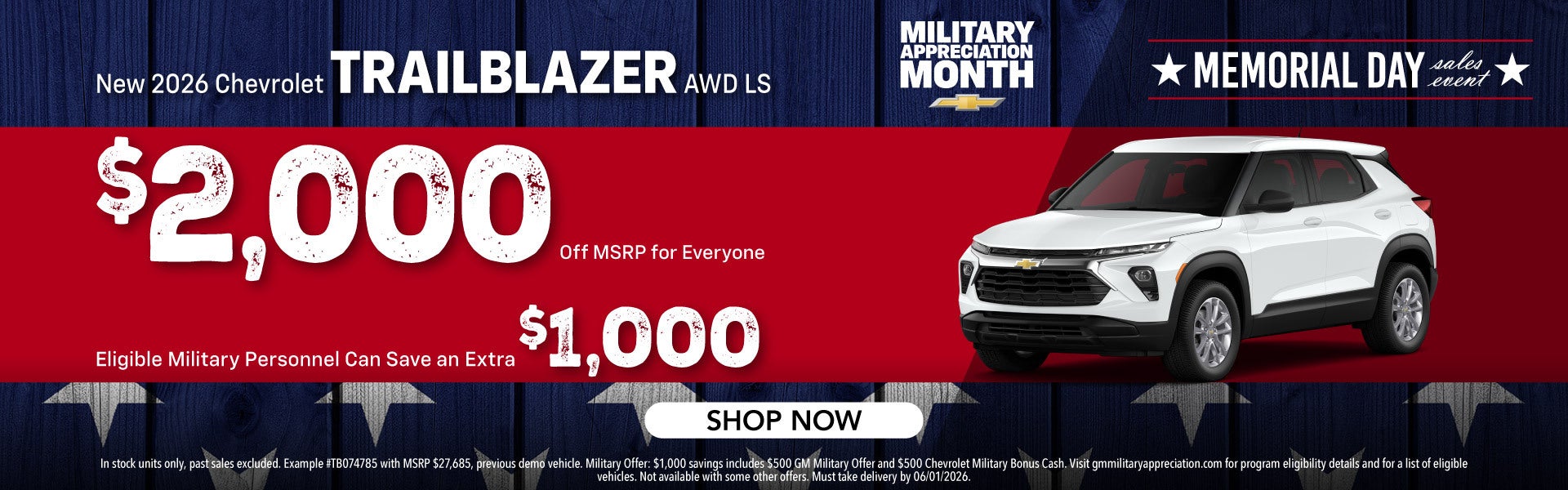New 2026 Chevrolet Trailblazer AWD LS