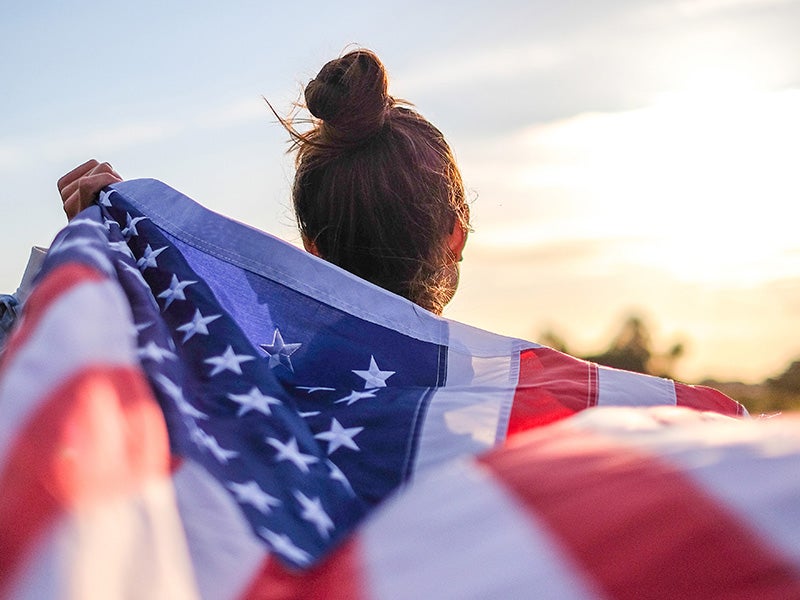 American flag | Faulkner Chevrolet Bethlehem in Bethlehem PA
